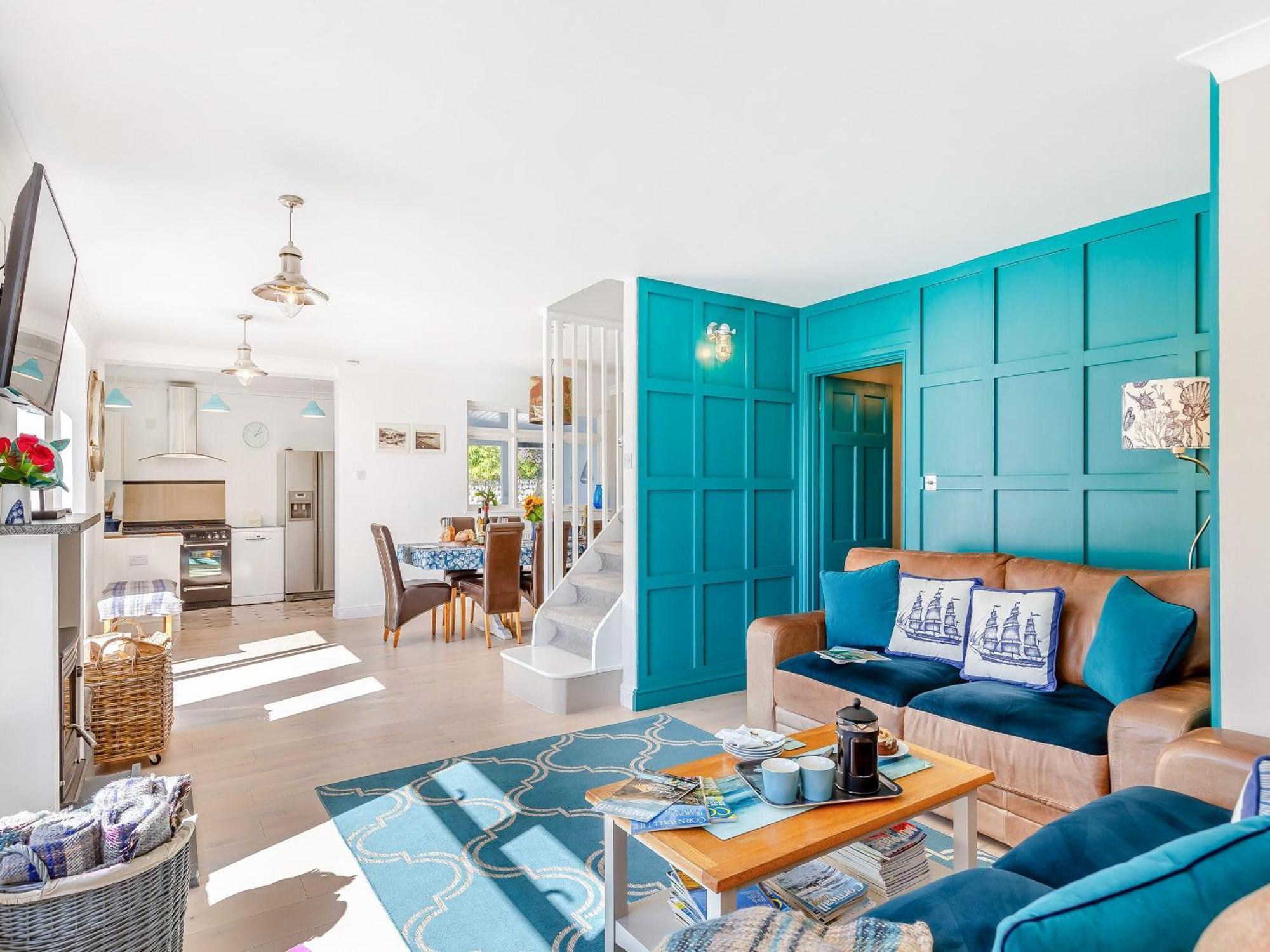 Tregarrek Villa Coverack Luaran gambar